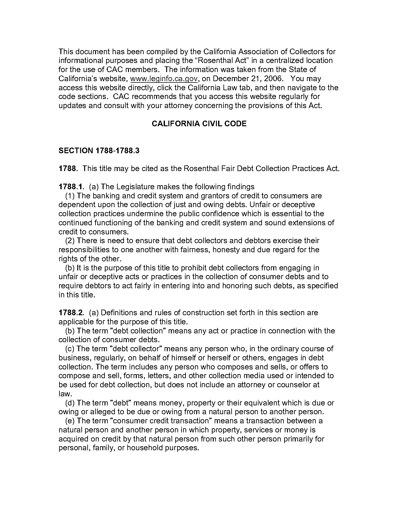 california debt collection letter request to communicate only in writing