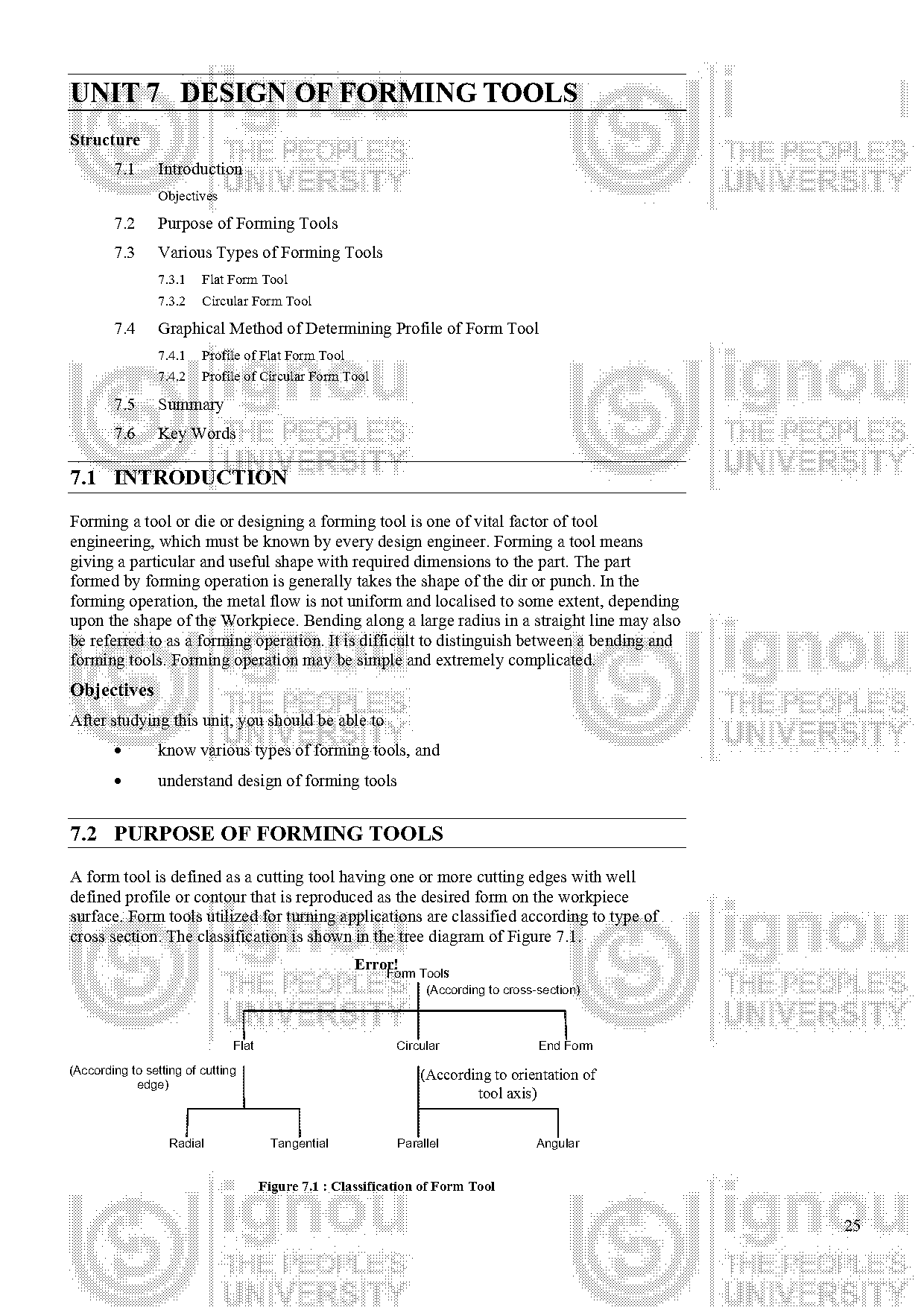 flat form tool design pdf