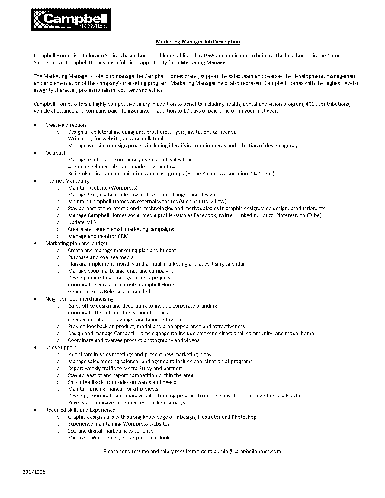 sample resume for home builder sales job