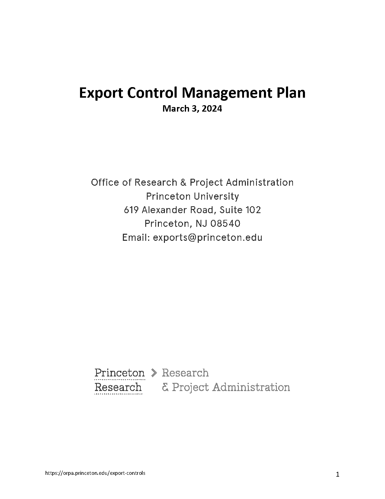 example of export plan