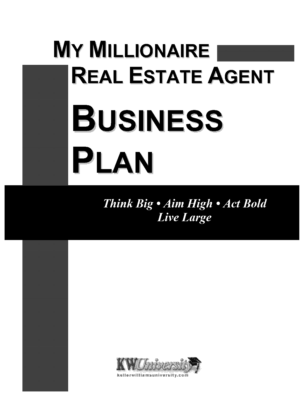 sample real estate business plan pdf