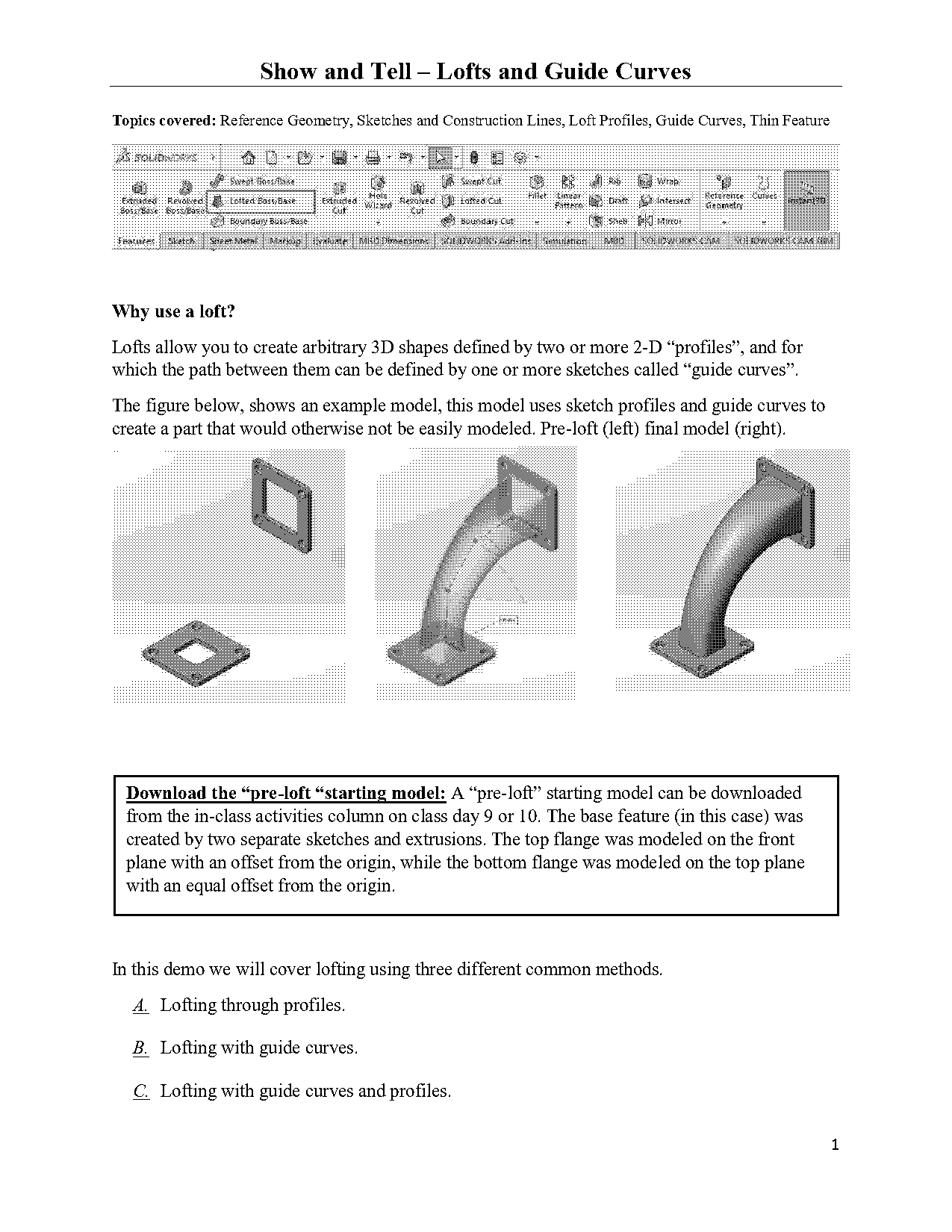 solidworks using reference geometry then removing