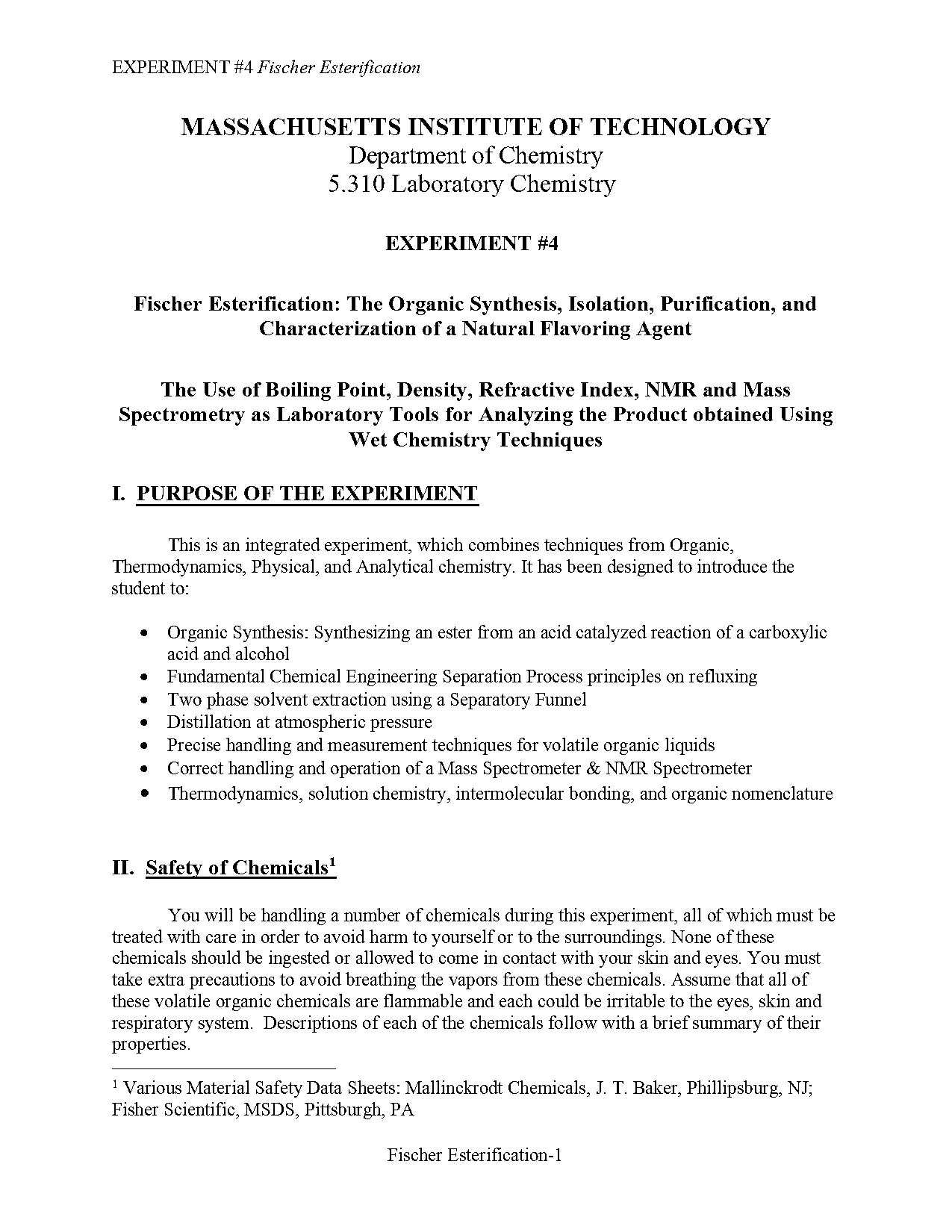 fischer esterification of acetic acid with isopentyl alcohol lab report