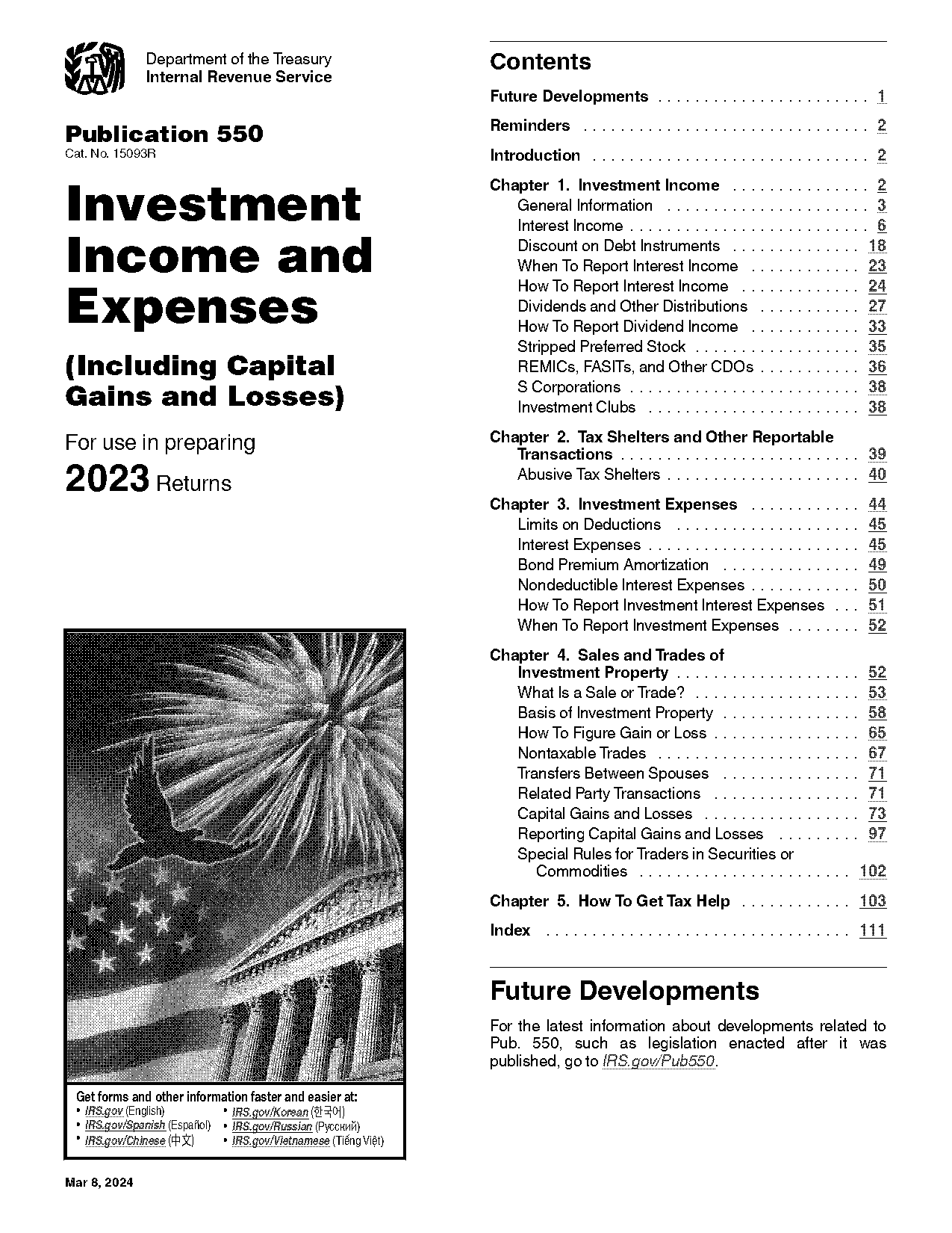 put options long term capital gains