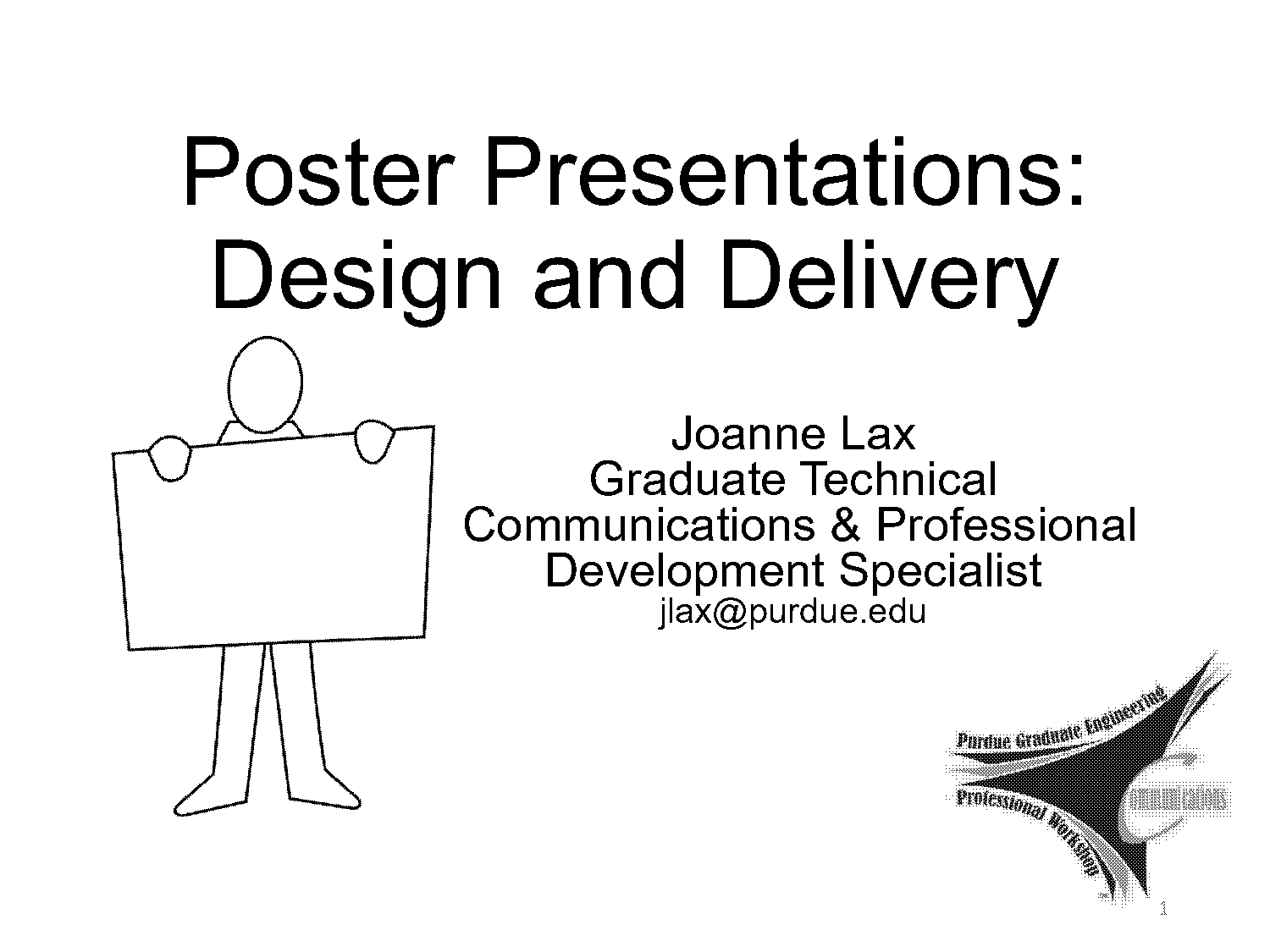 how to make a great presentation poster