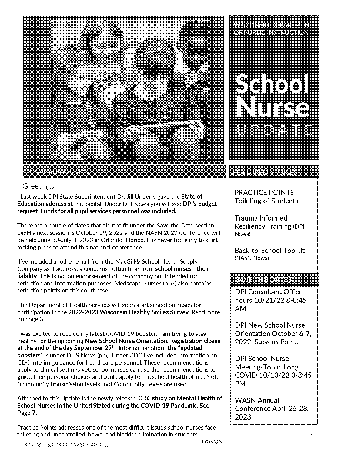 teacher newsletter template for middle school