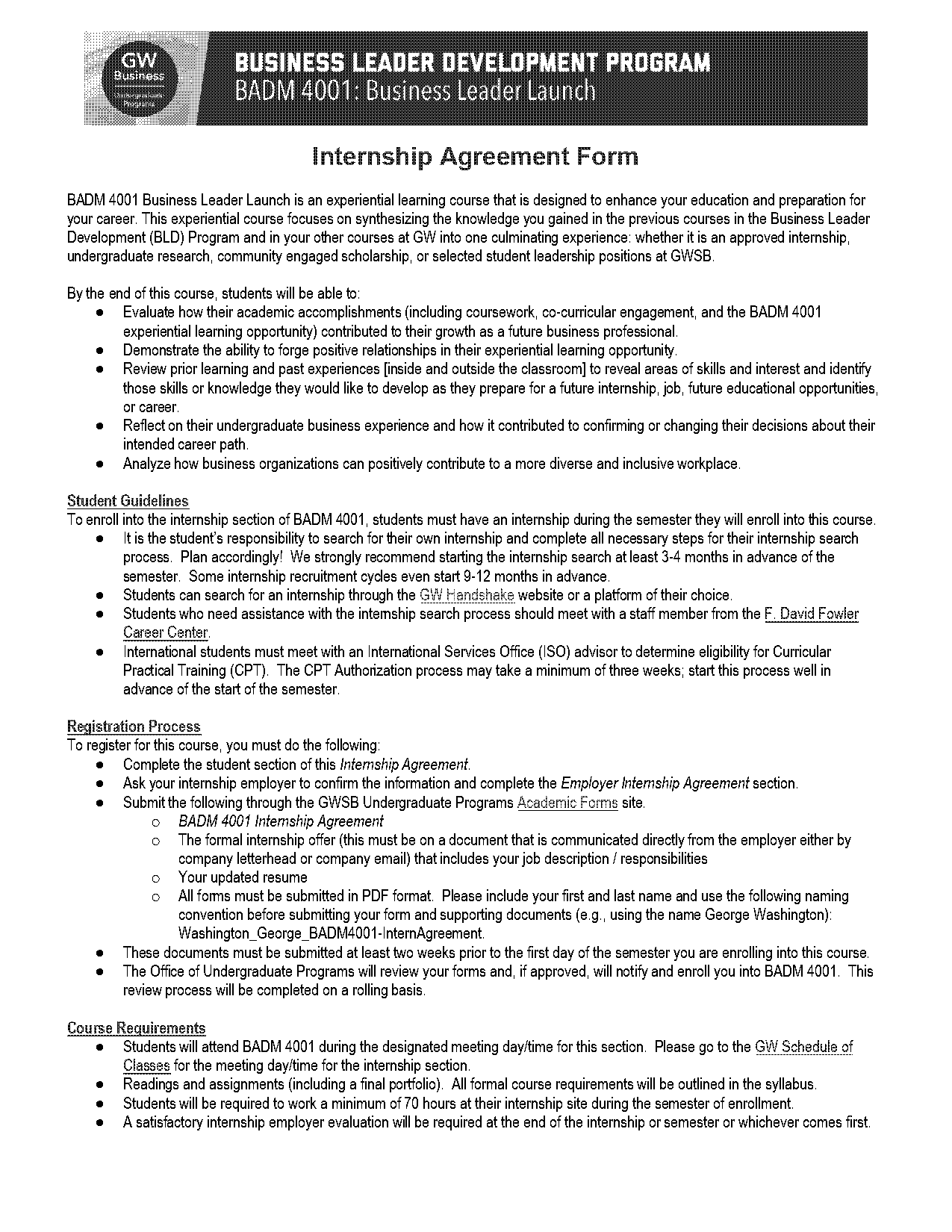 gw offer letter template