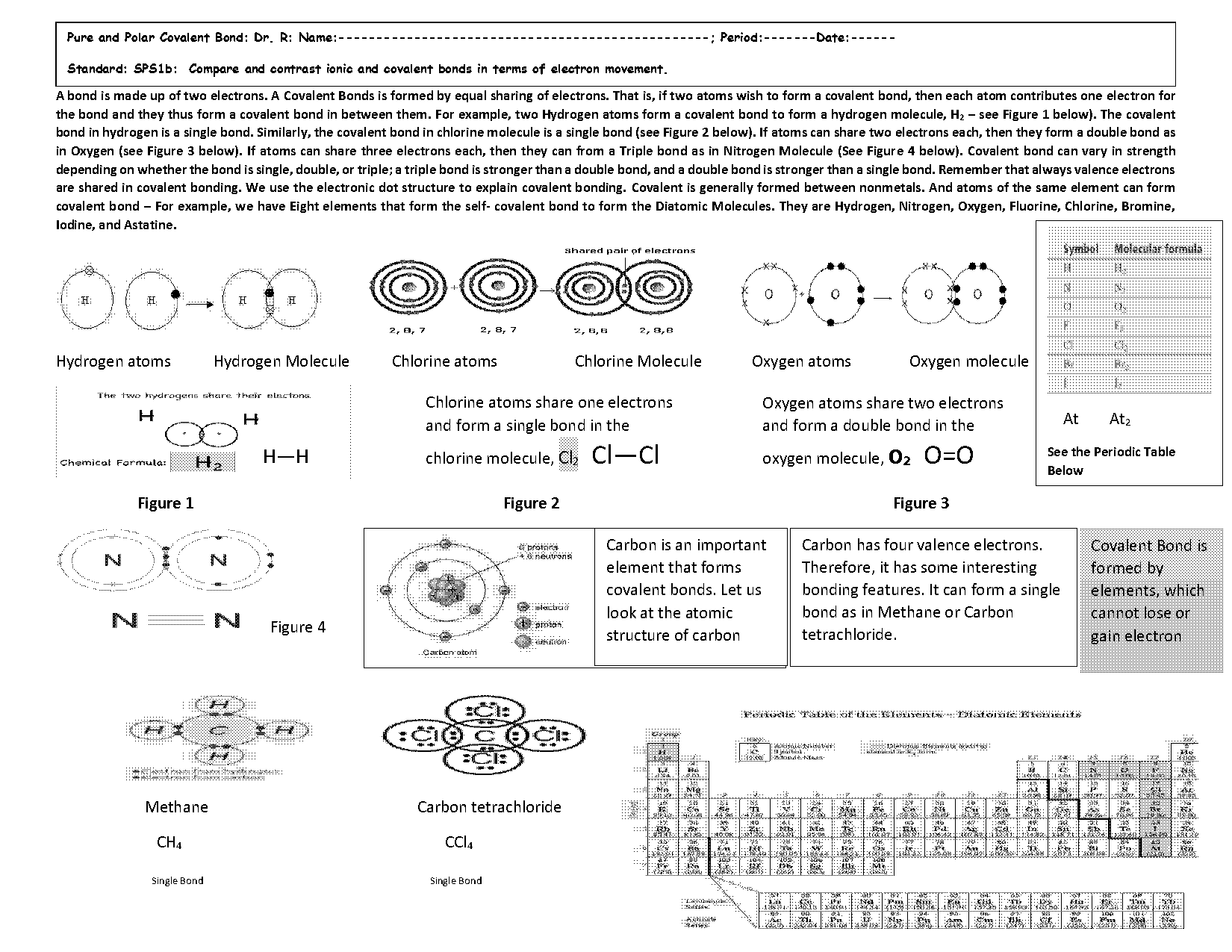 can oxygen ever form a single bond