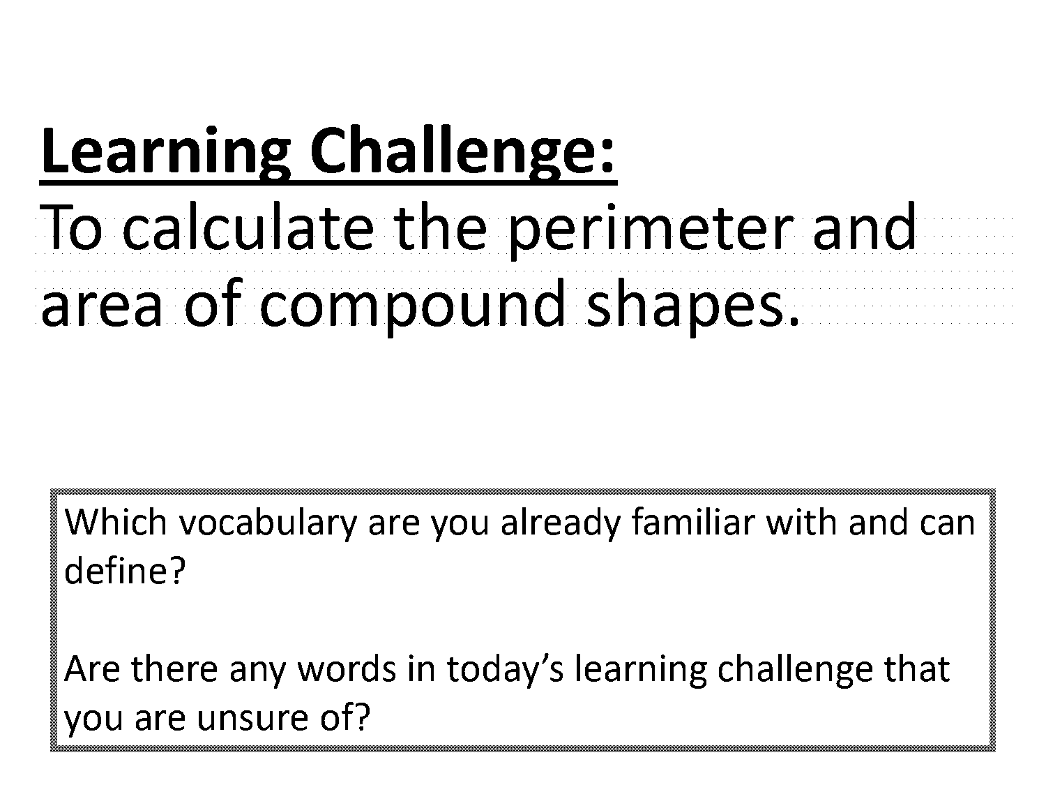 finding the area and perimeter of compound shapes worksheet