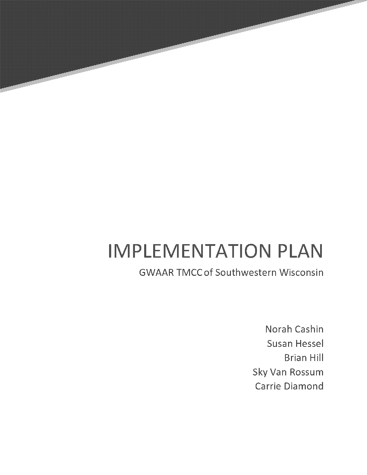 sample crm implementation plan