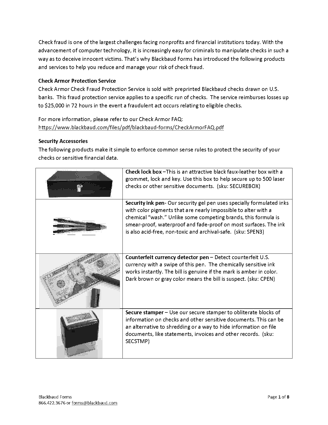 high security blank laser checks