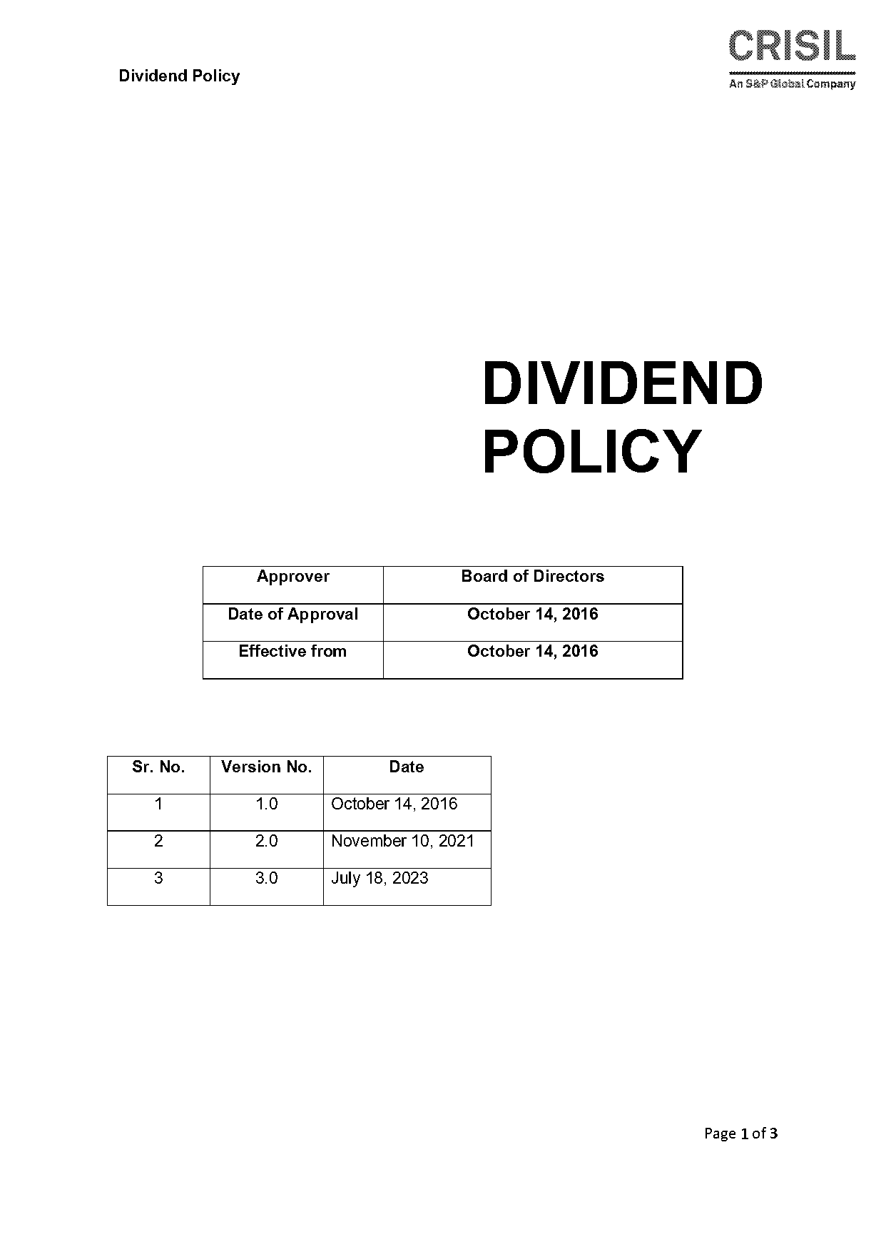 what is dividend policy