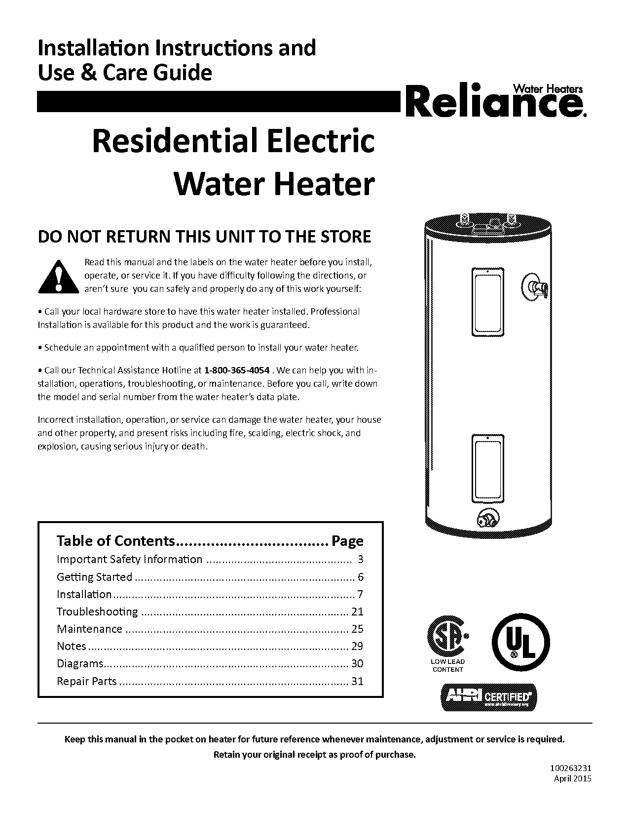 heat not turning on from thermostat