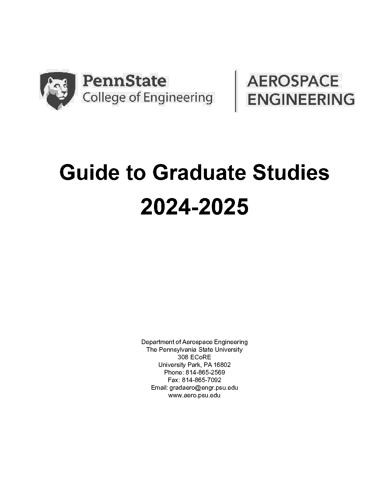 stanford aeroastro graduate handbook