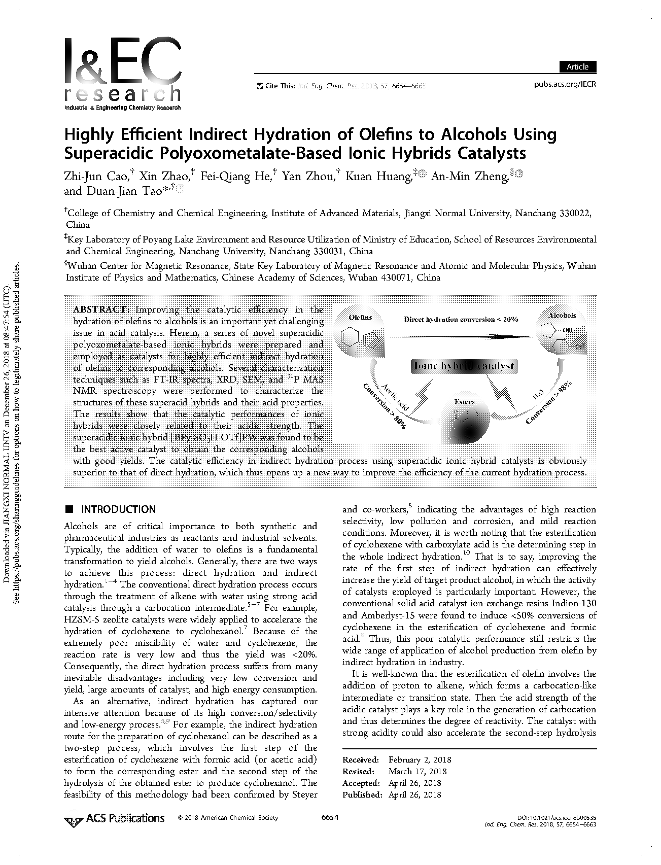 hydration of cyclohexene lab report