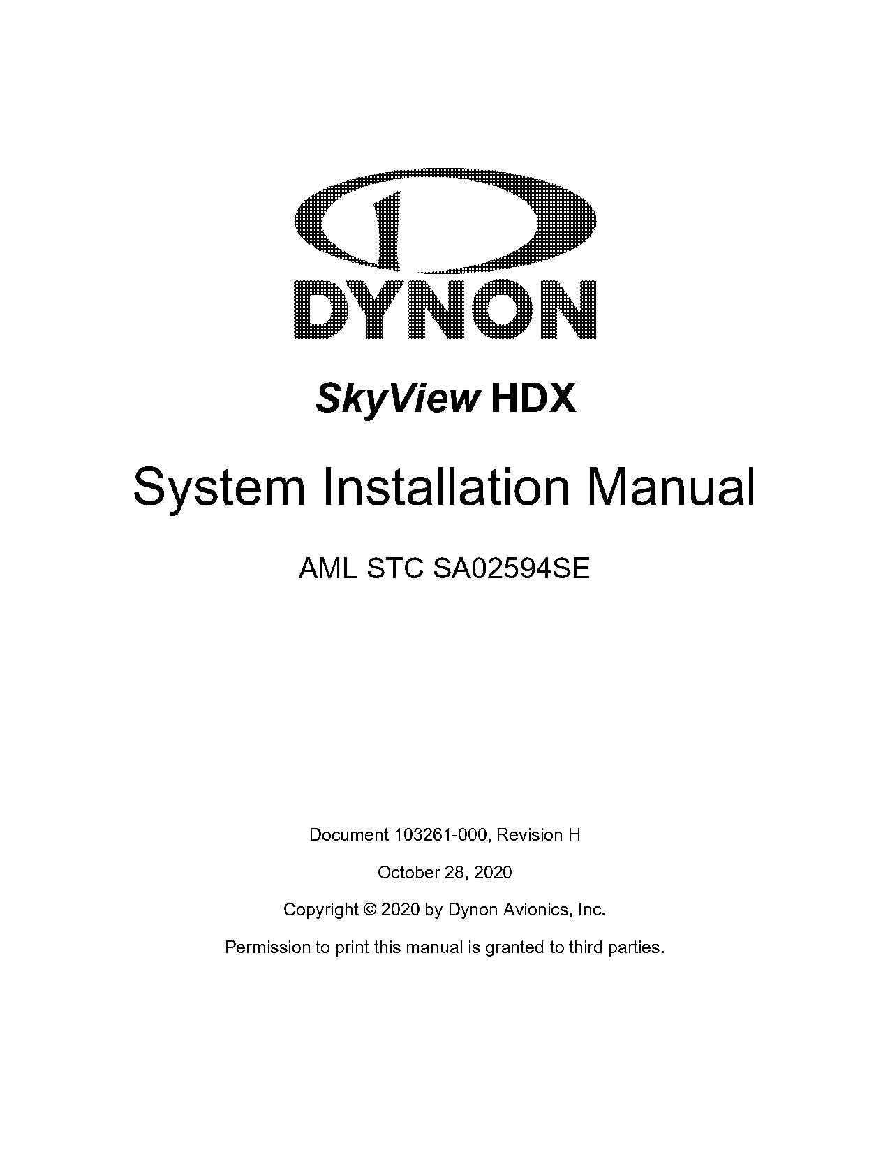 dynon skyview installation manual