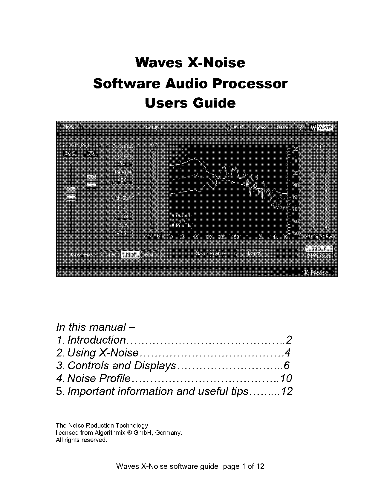 audio recording remove background noise