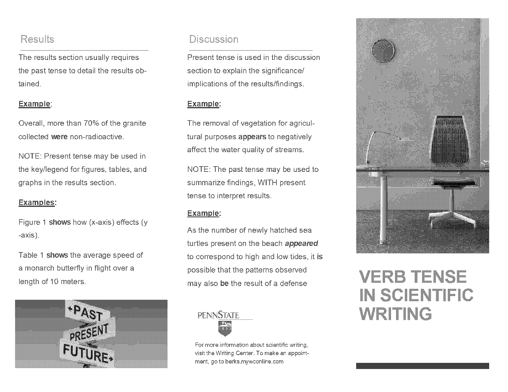 how to write a results section for a scientific paper