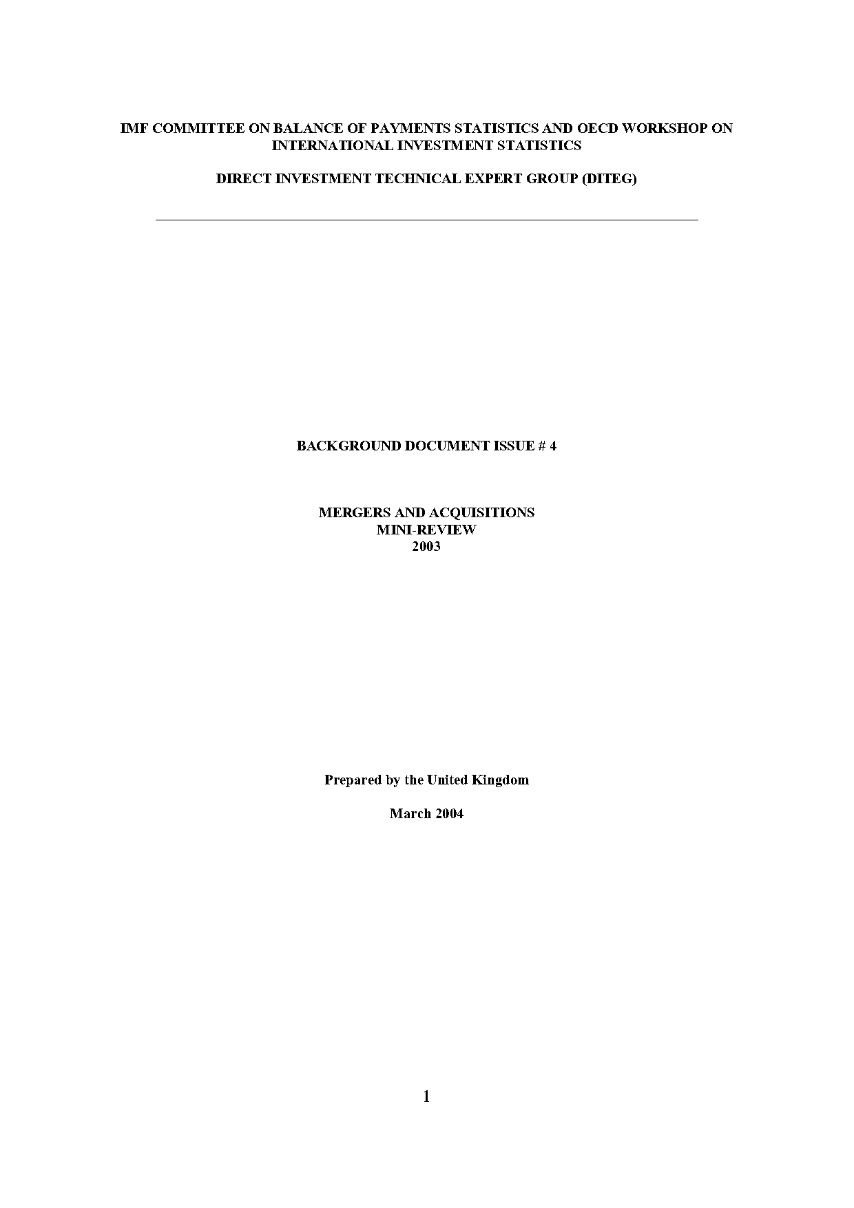 survey questionnaire on mergers and acquisitions