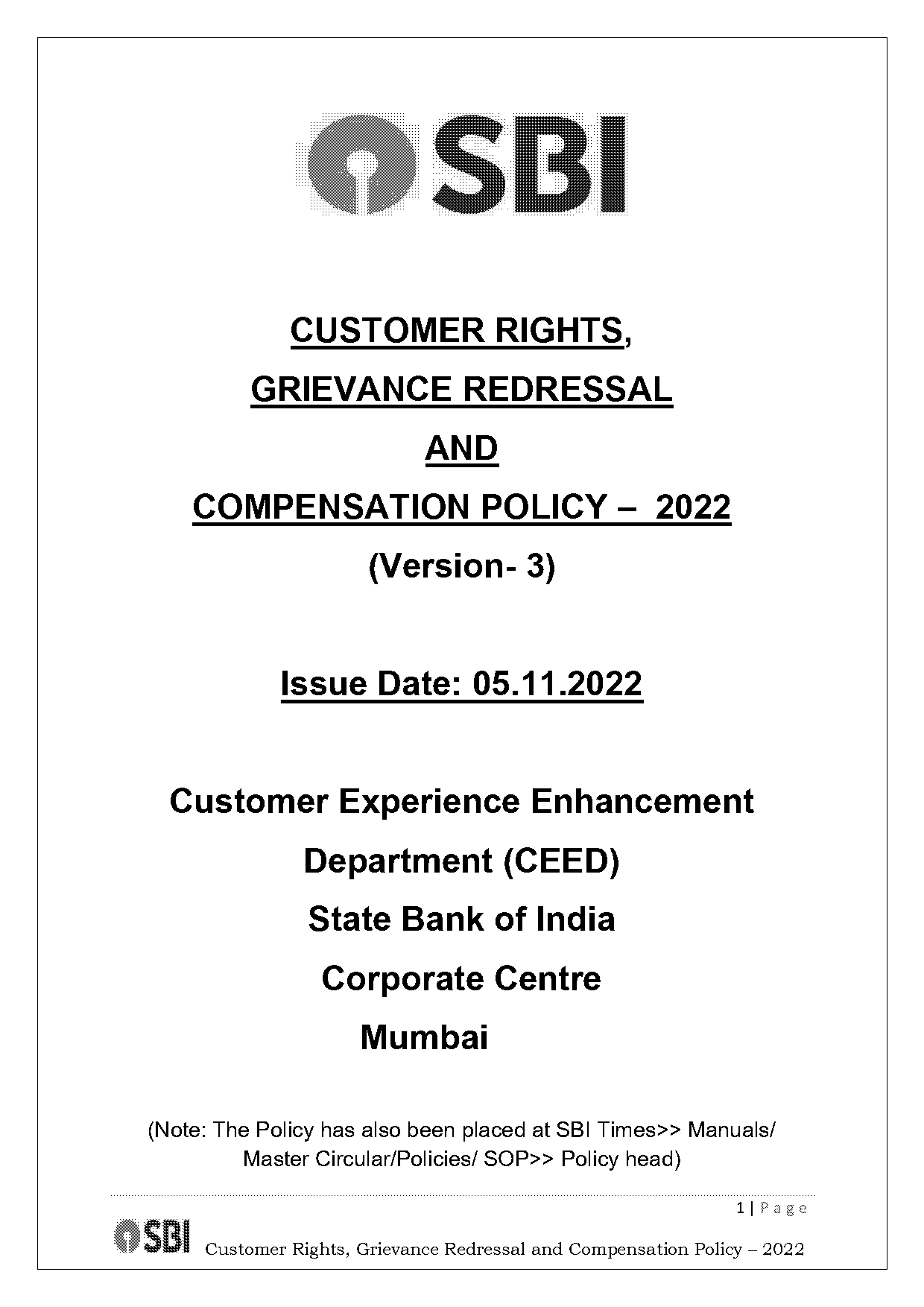 sbi credit card settlement complaint email id