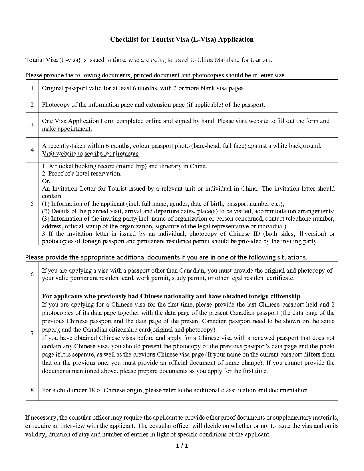 south korea tourist visa checklist