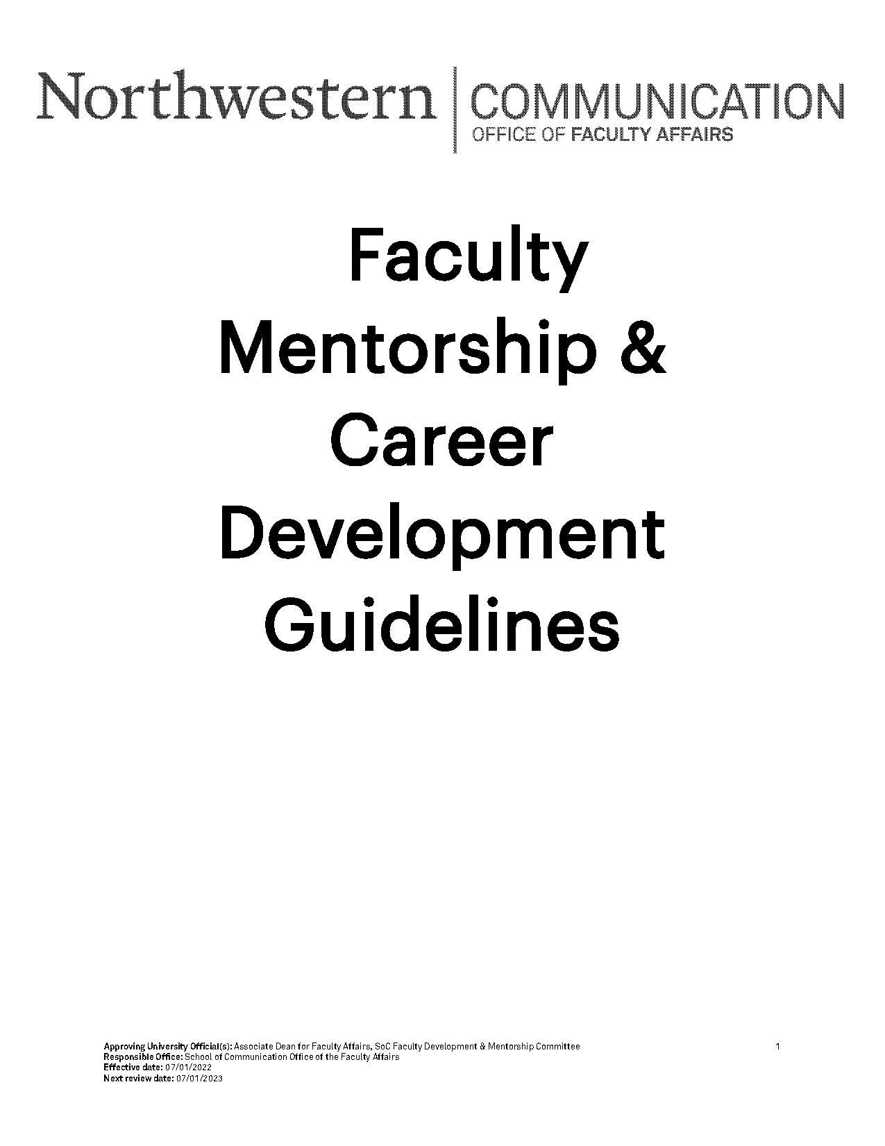 career development and mentoring plan career review