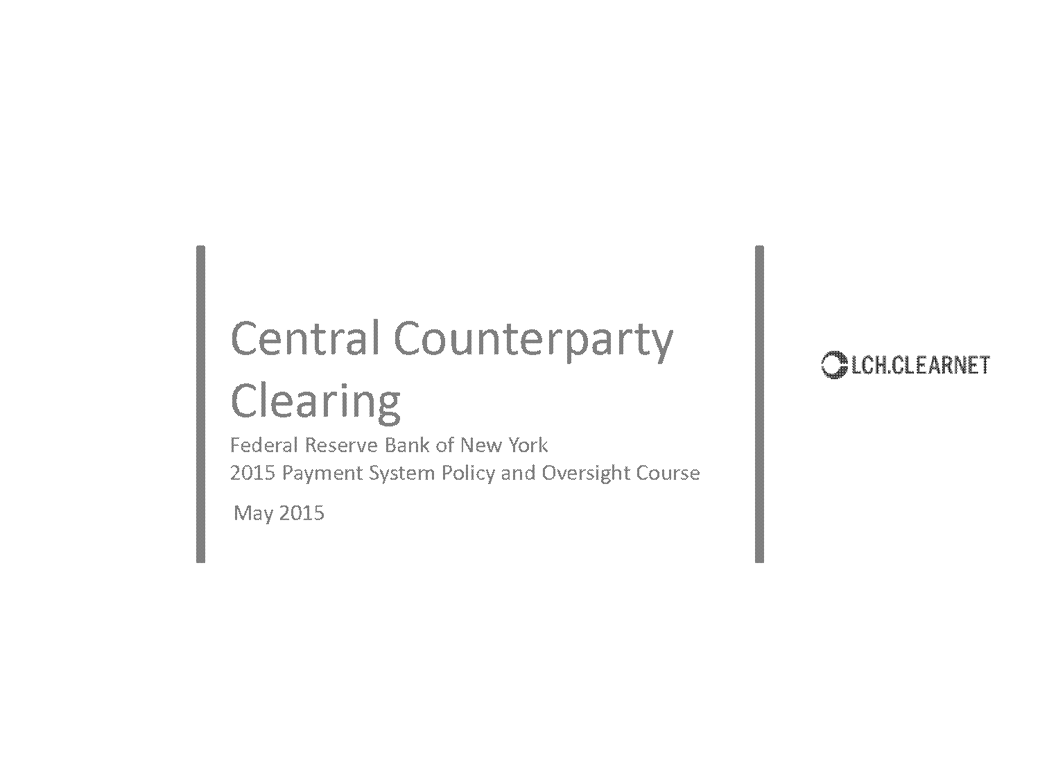 what is central applications clearing house