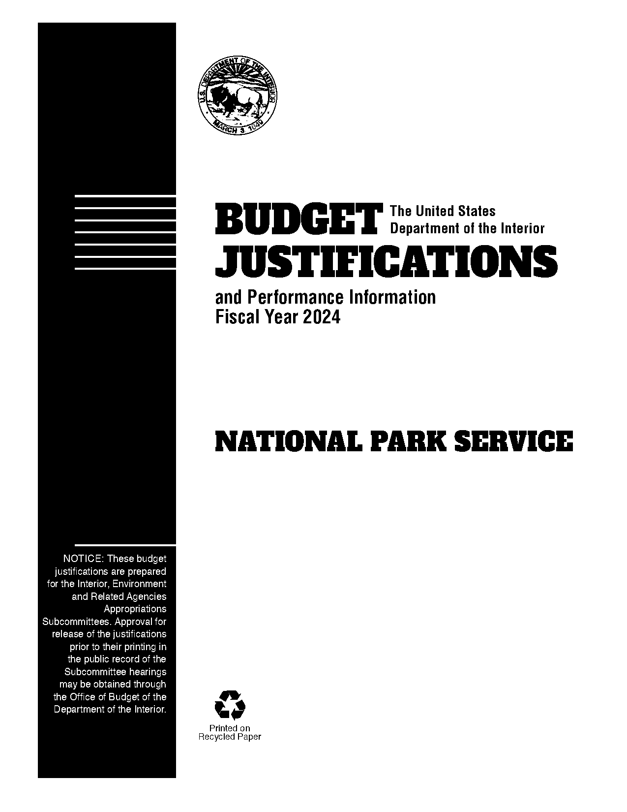 national parks restoration act summary