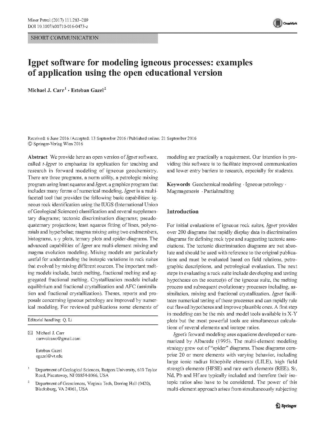 geochemistry albarede solution manual