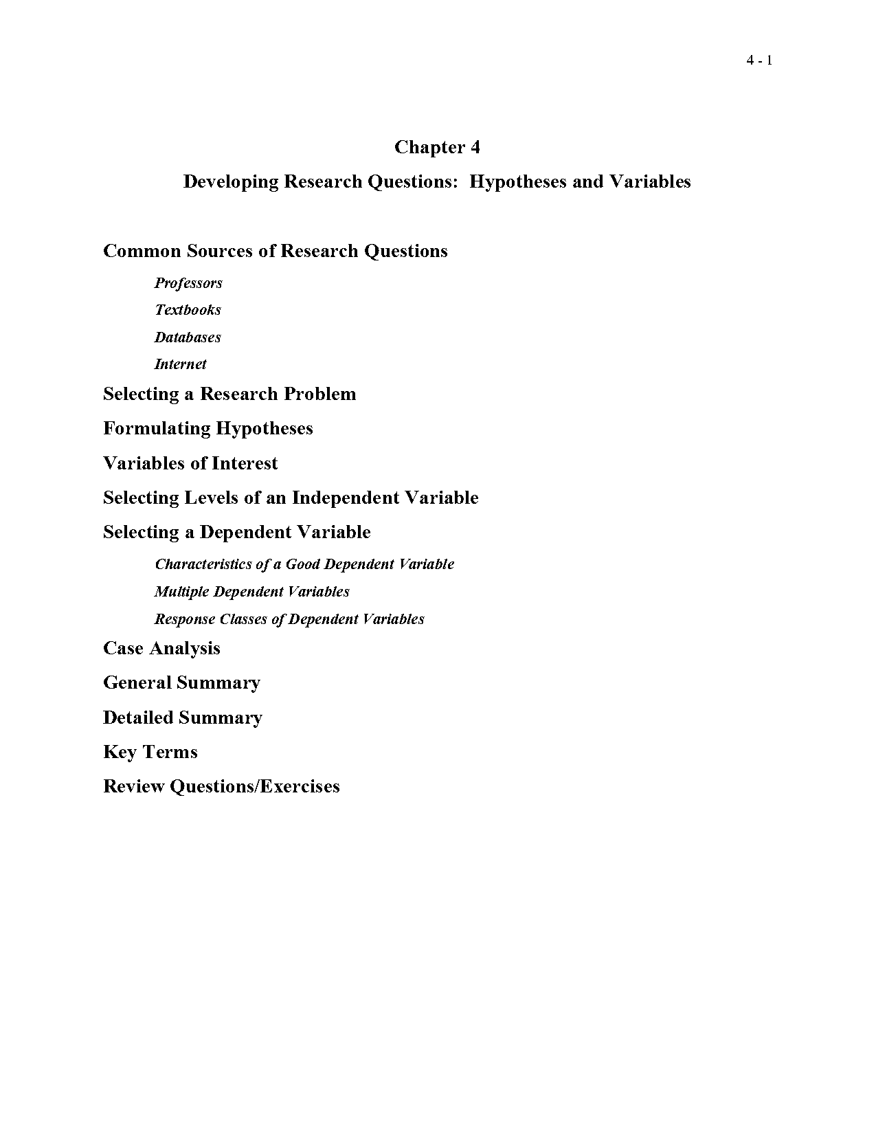 how to write a good hypothesis for a research abstract