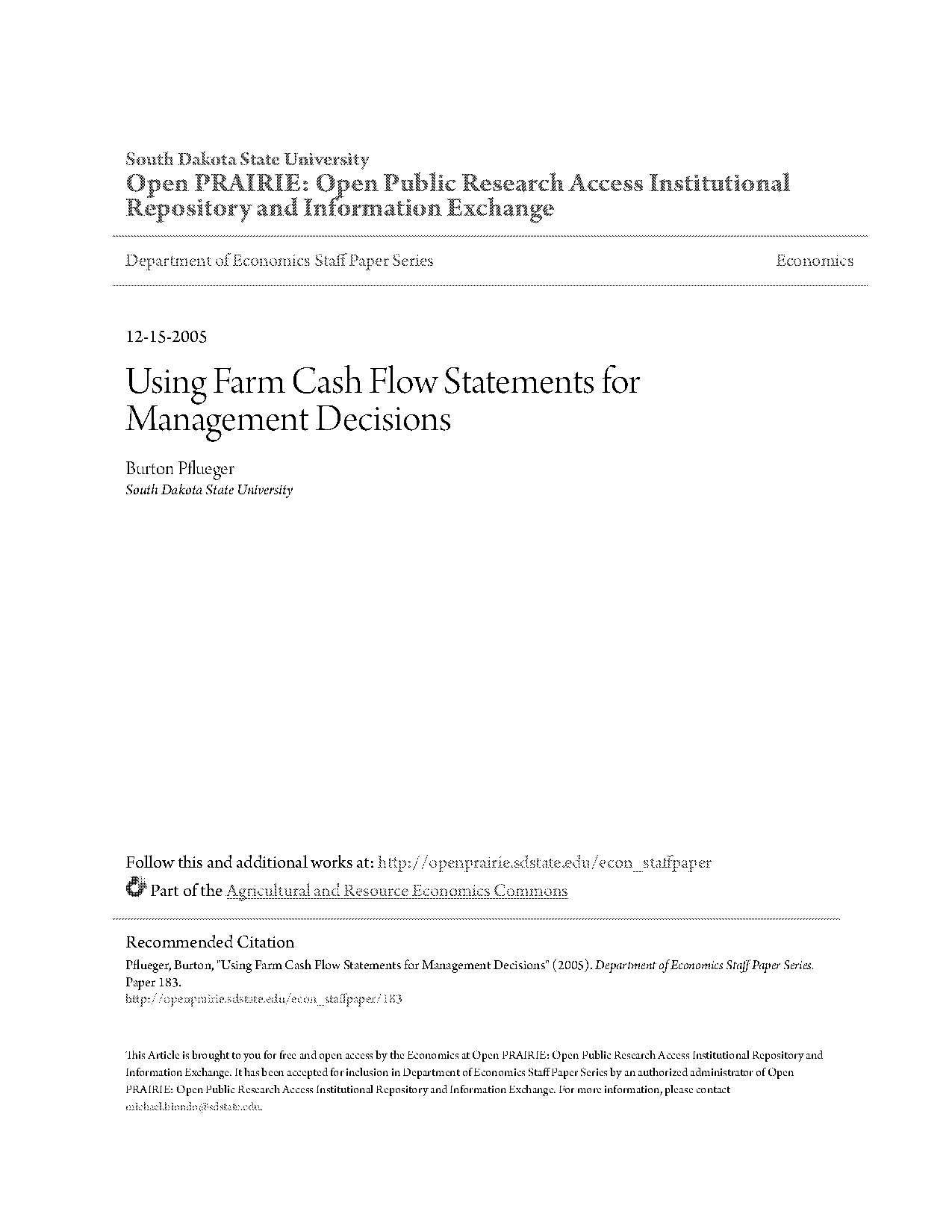 budget statement vs cash flow statement