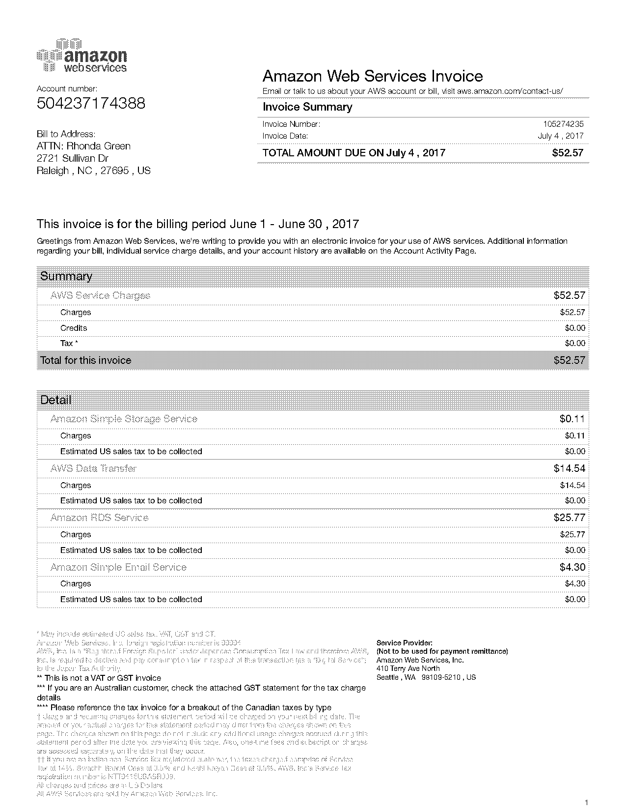 gst tax invoice sample