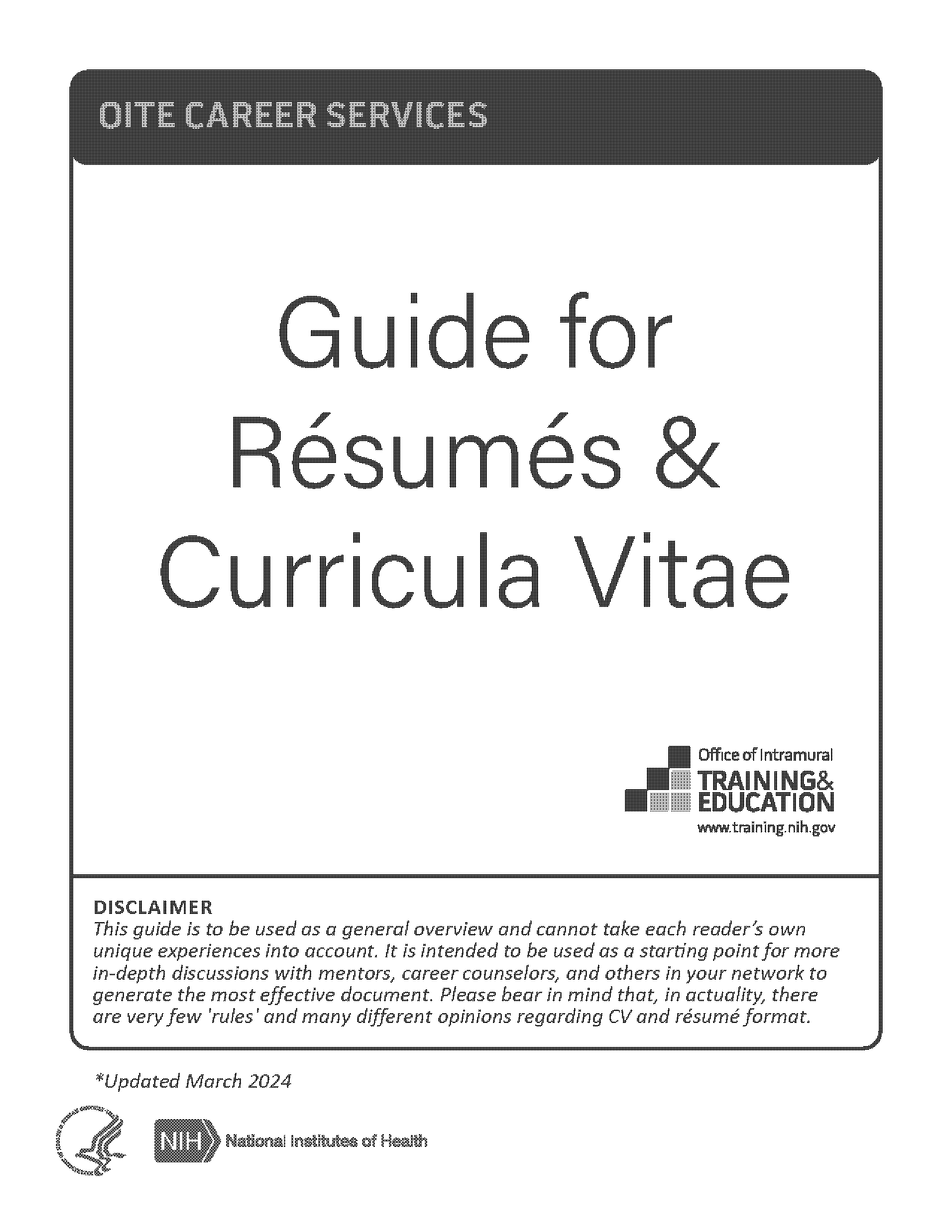 curriculum vitae sample job application