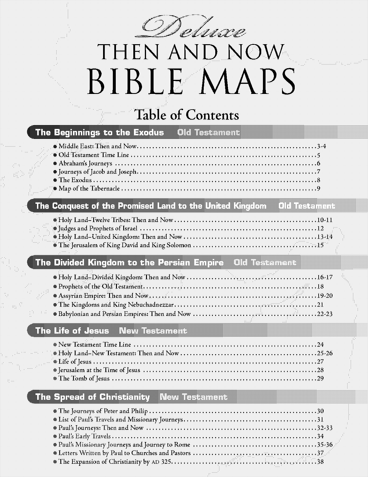 old testament nations bible maps