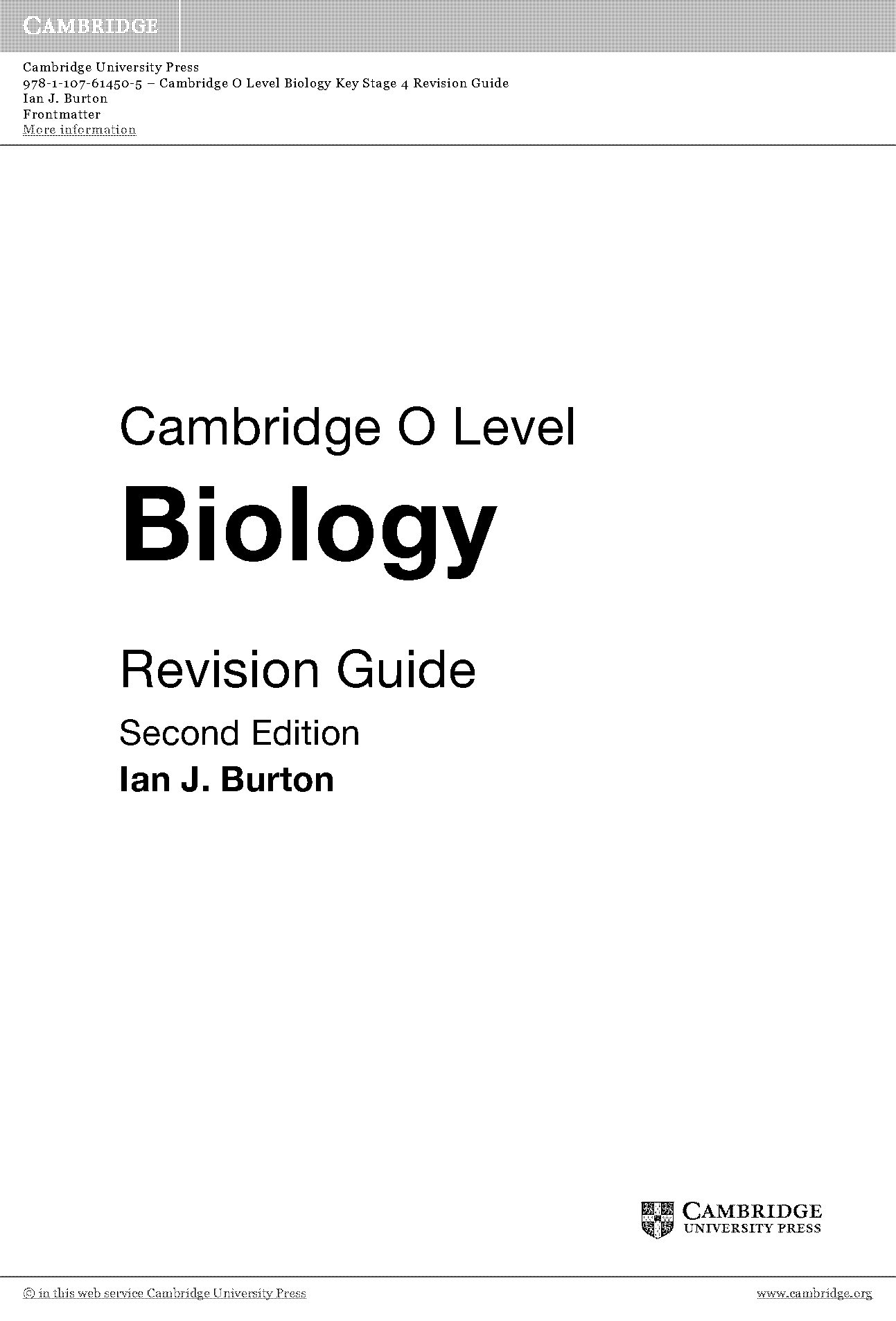 cambridge a level revision guides