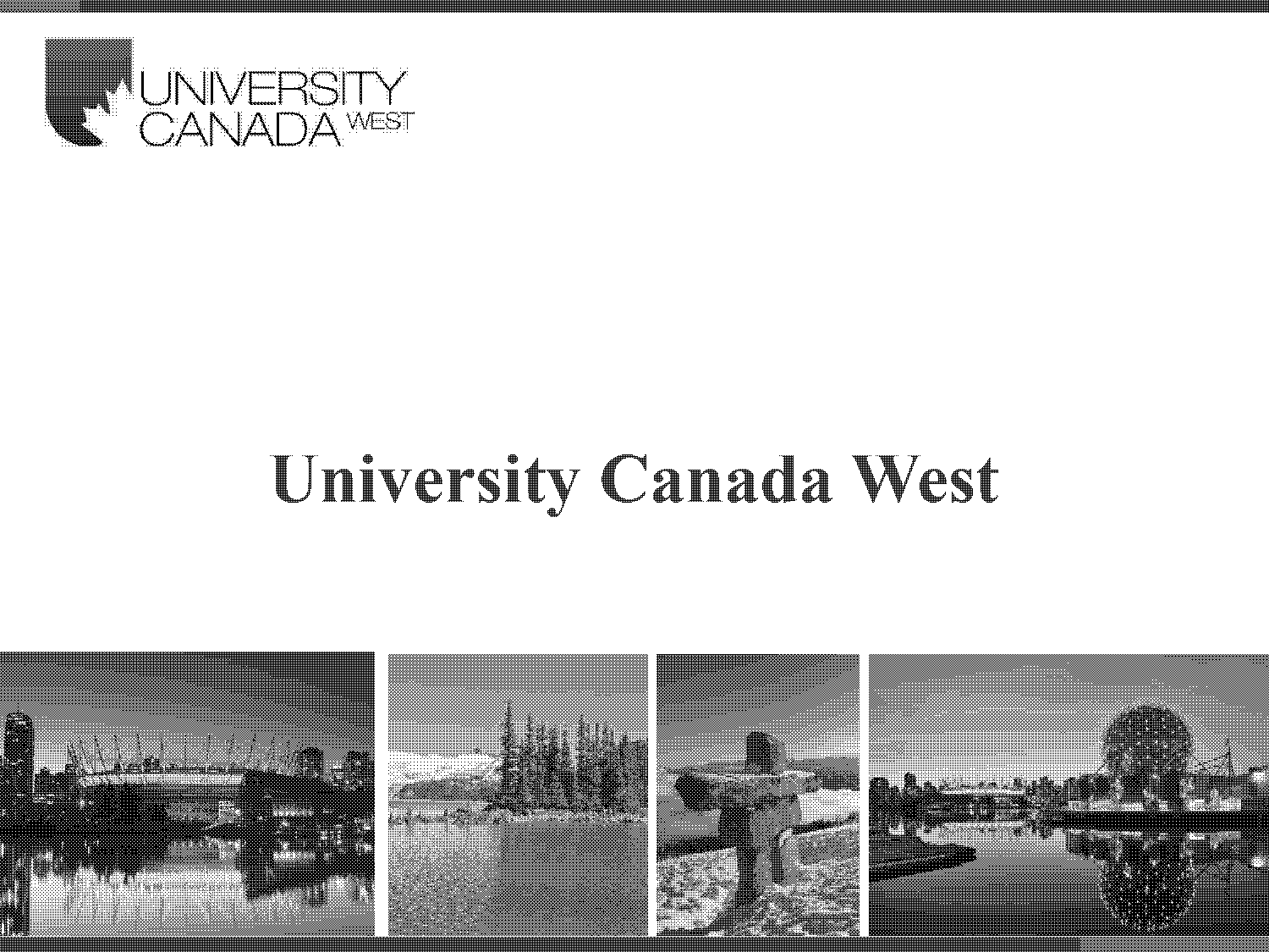 university canada west for international application form