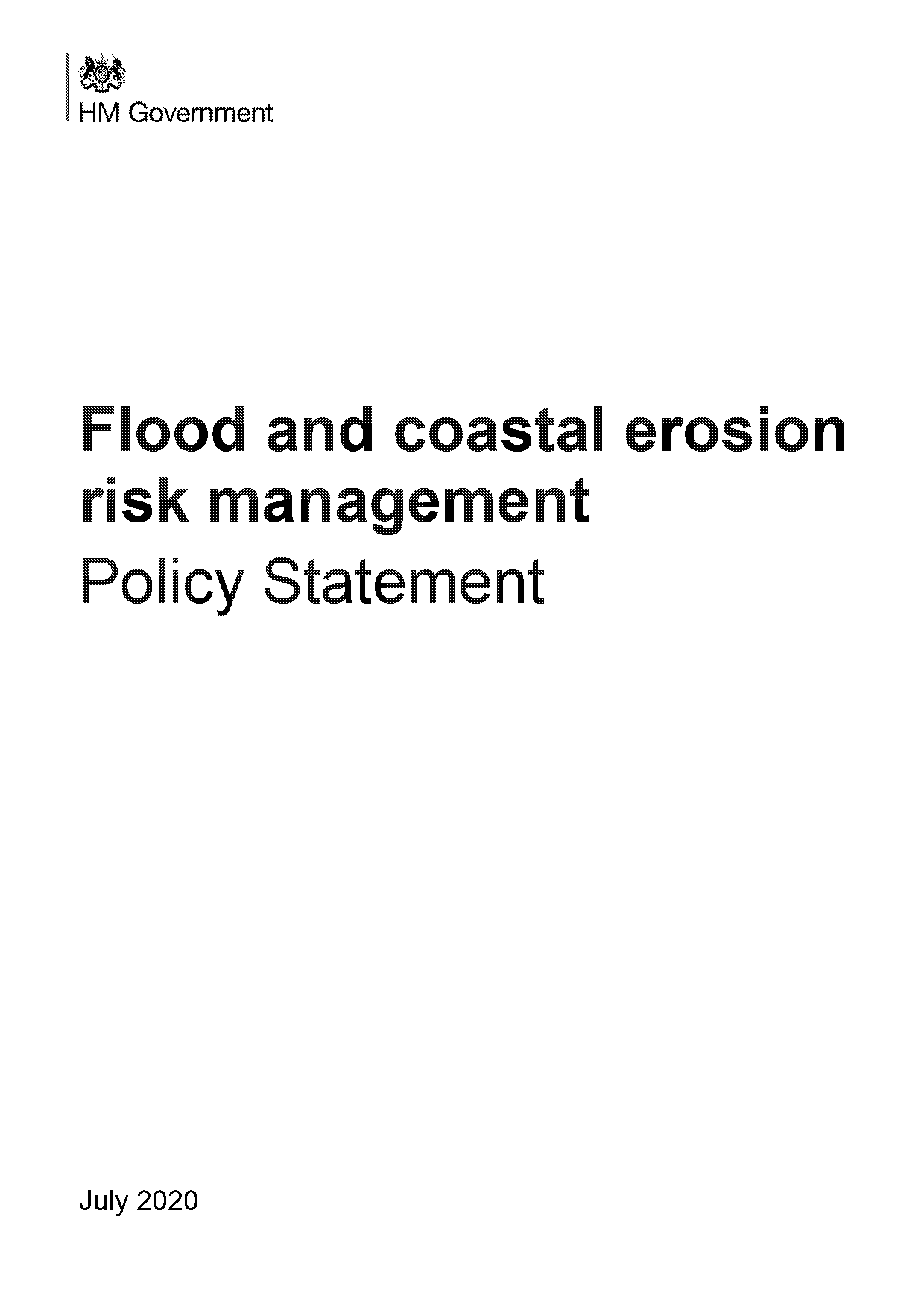 uk flood management policy